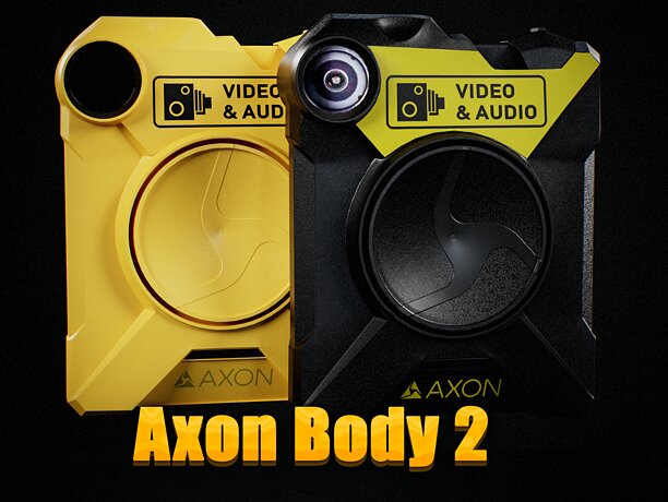 Axon Body 2 Police Body Camera 3D Model GTA FBX OBJ - CGTrader 3D model preview by Cloth4Game
