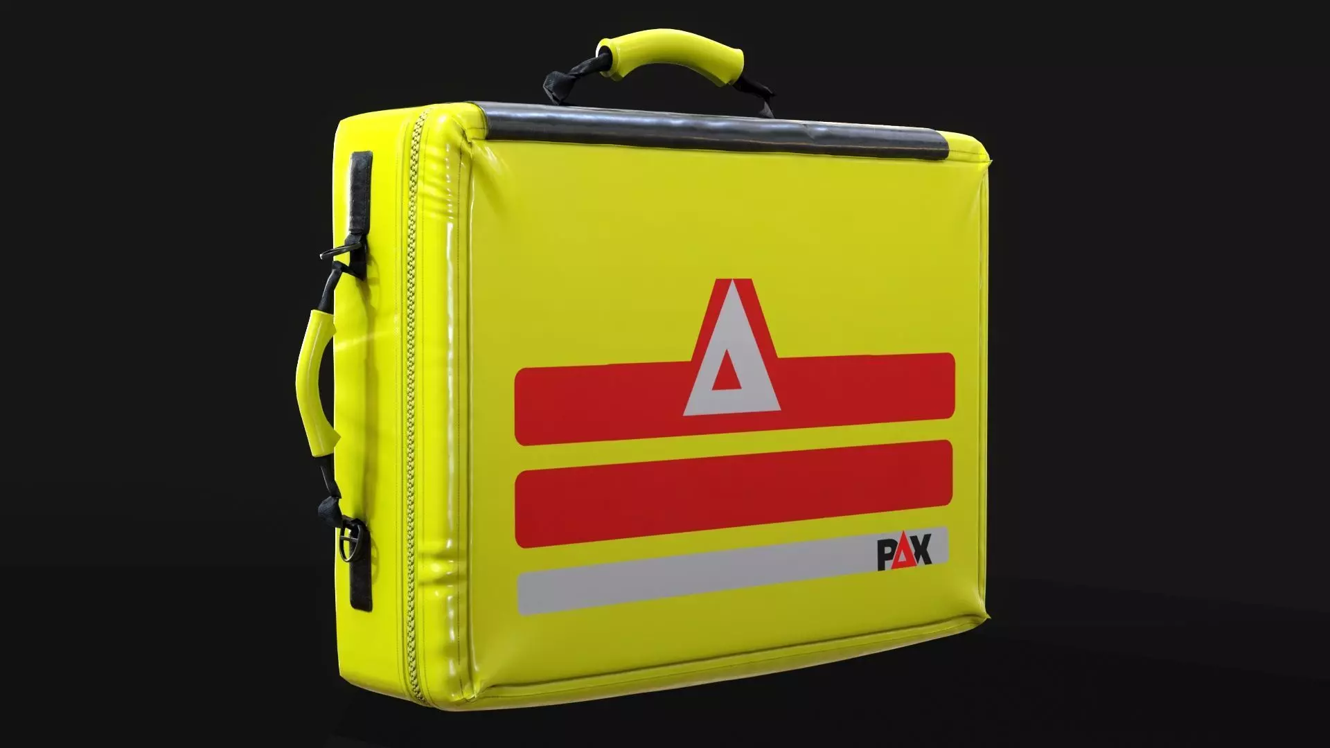 Child Emergency Softcase Backpack 3D PAX Bag - CGTrader 3D model preview by Cloth4Game