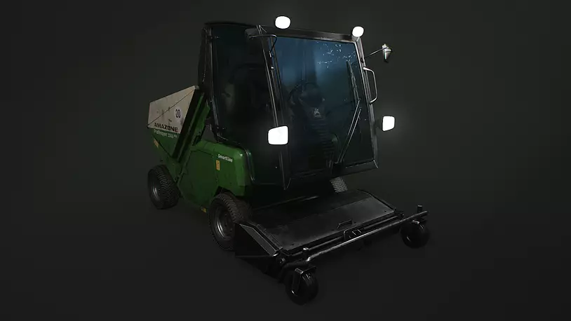 Profihopper 1500 SmartLine Agricultural Mower Collector Machine - CGTrader 3D model preview by Cloth4Game